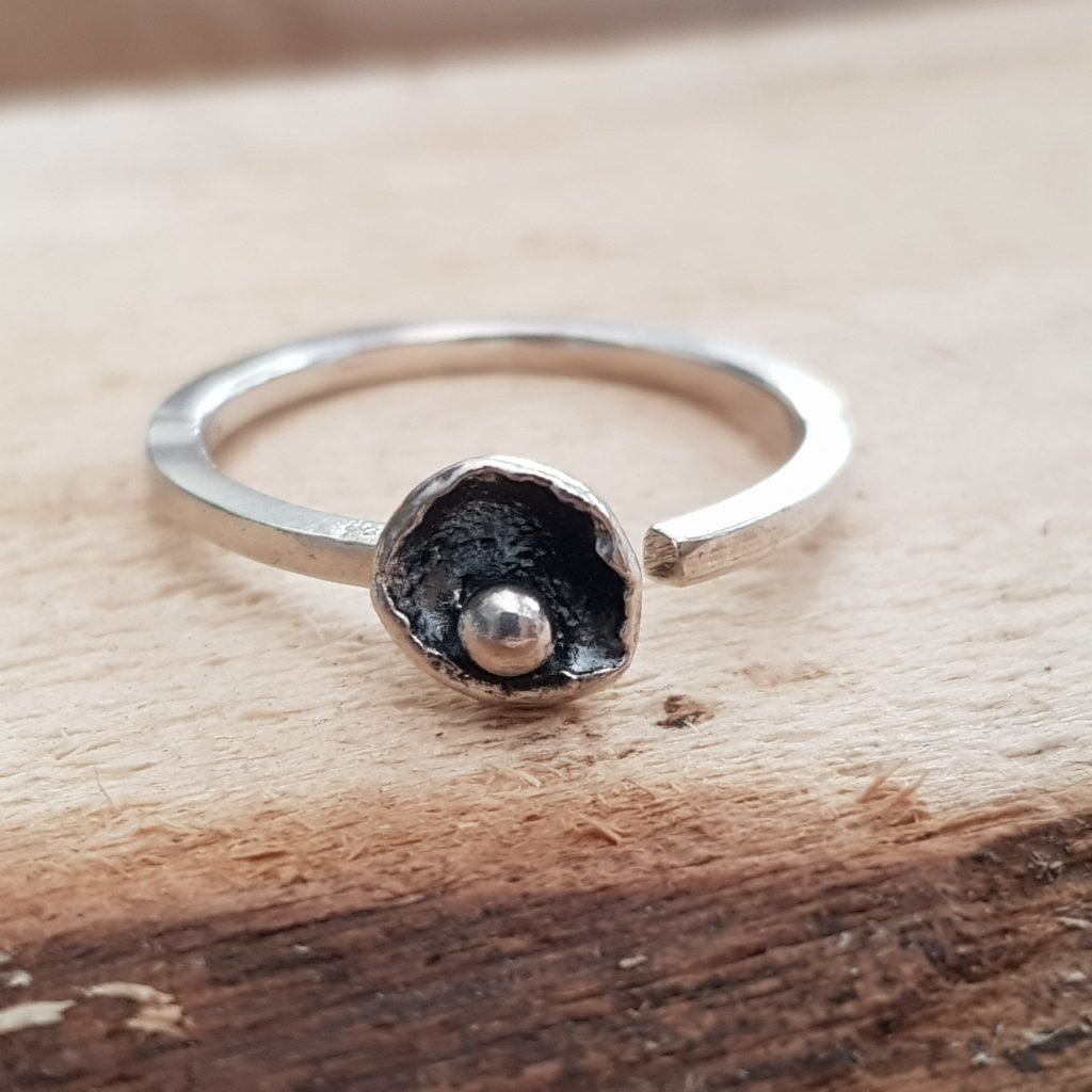 Anillo equilibrio de plata